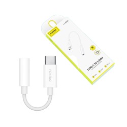 Foneng Audio Transform Cable BM21 Type-C to 3.5MM White Foneng Audio Transform Cable BM21 Type-C to 3.5MM White